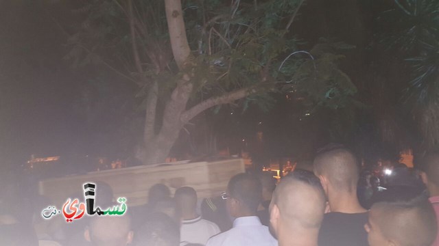  ام الفحم: المئات في تشييع جثمان المرحوم محمد رأفت سعادة ضحية حادثة إطلاق النار